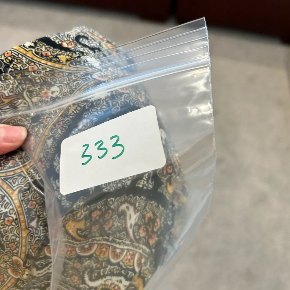 Bronx and Banco Asymmetrical Paisley Dress - Black and Gold - Picture 11 of 11